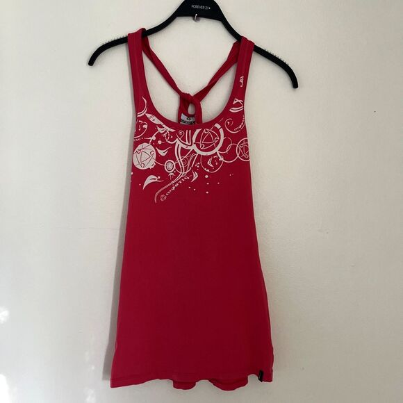 Y2K Mystic Boarding Pink Graphic Mini Dress, 2000s Surf Skate Style- Small - Picture 1 of 9